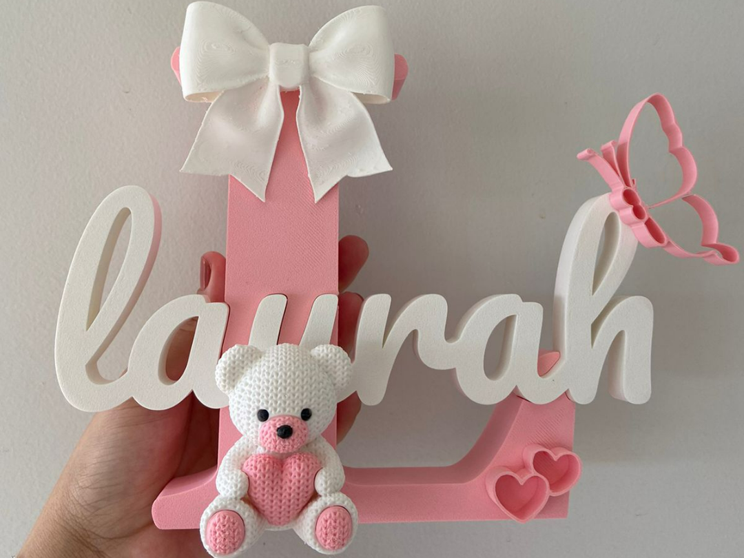 LAURAH COM URSINHO E BORBOLETA