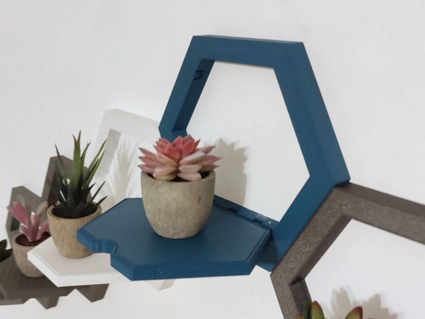 hexagon shelf