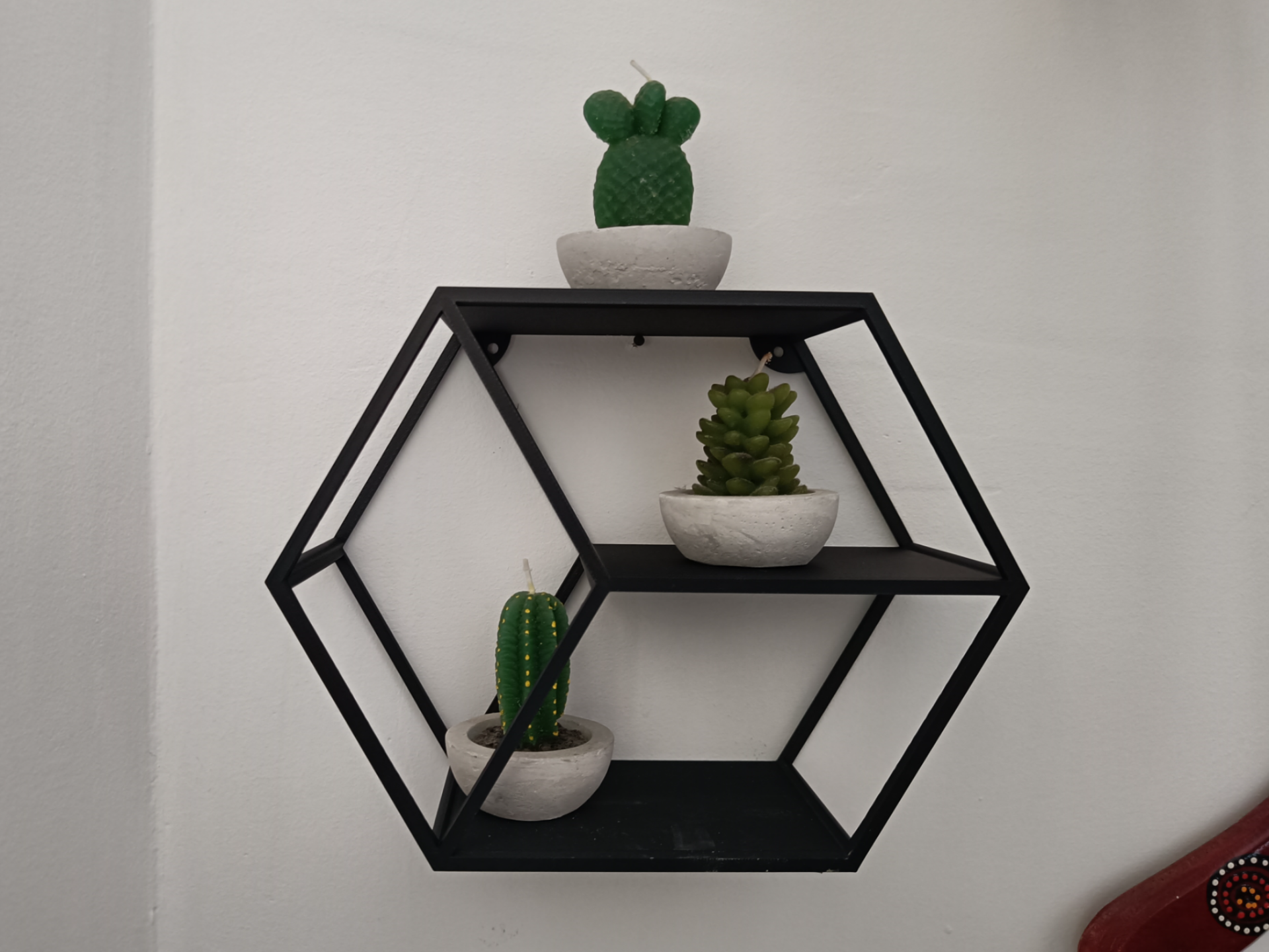 Decorative Cubic Wall Shelf