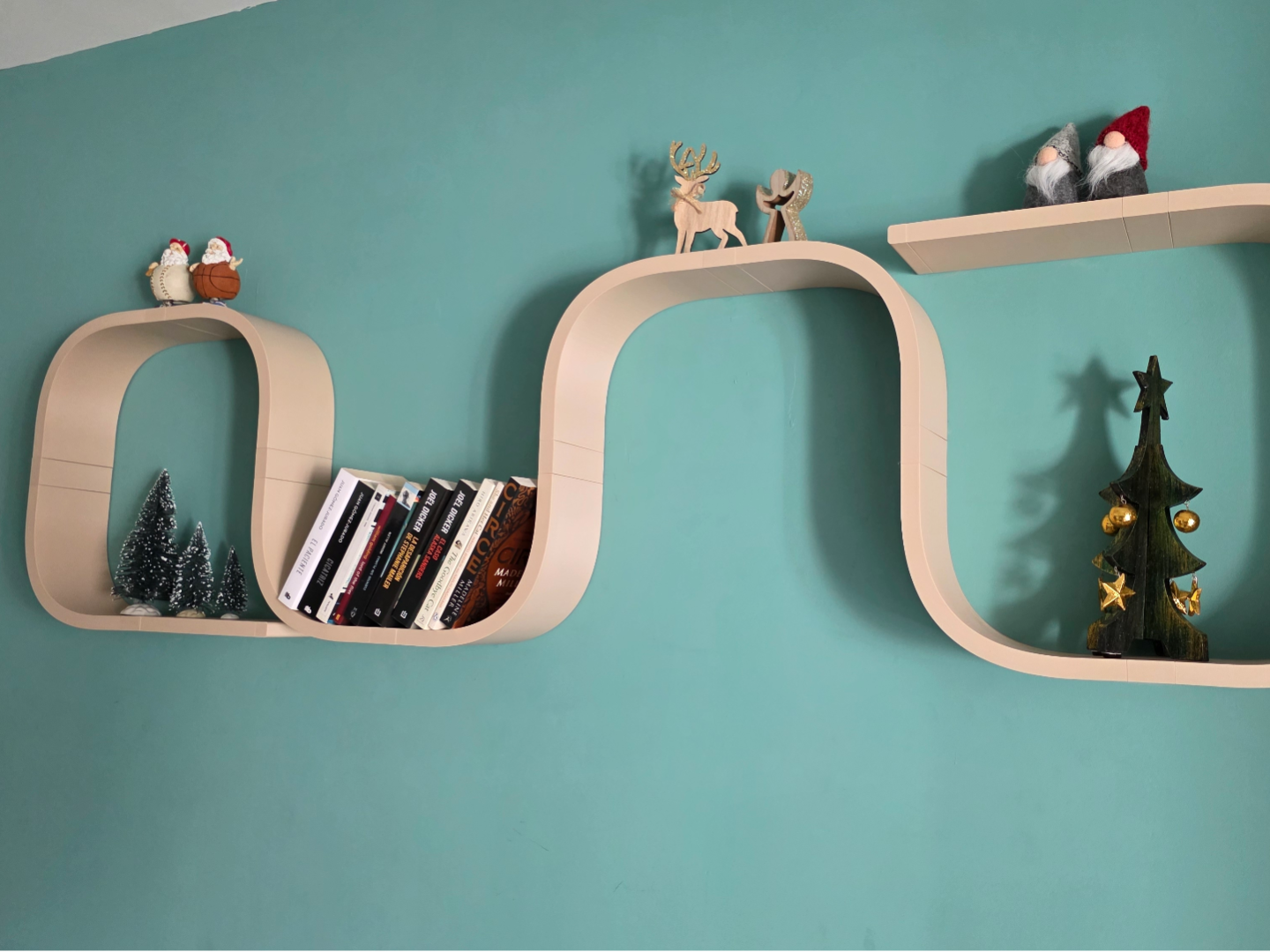 Floating Modern Modular Shelves