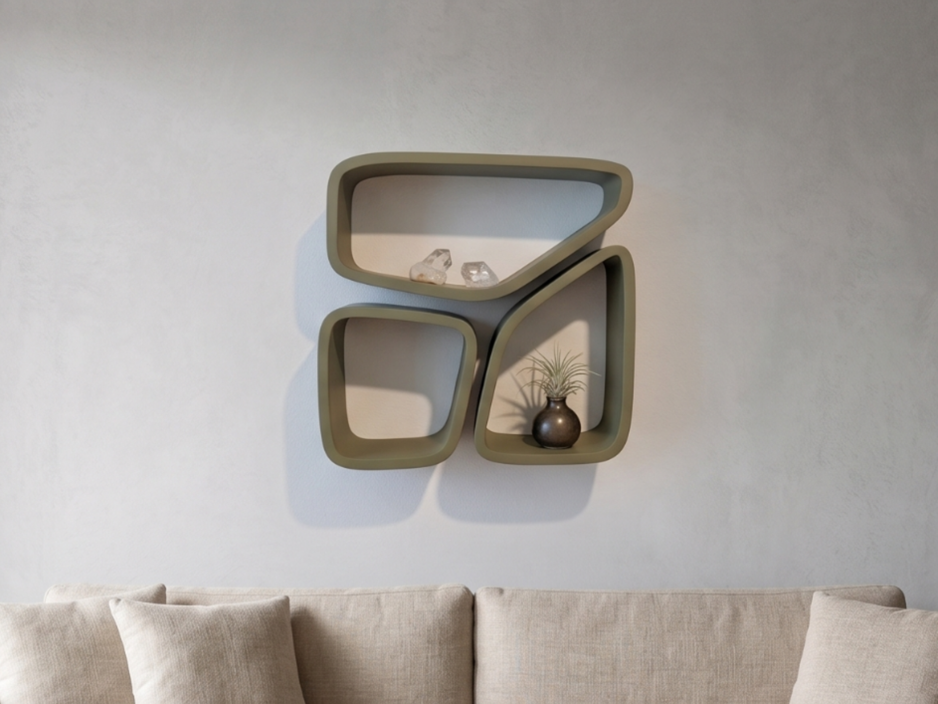 Voronoi shelf