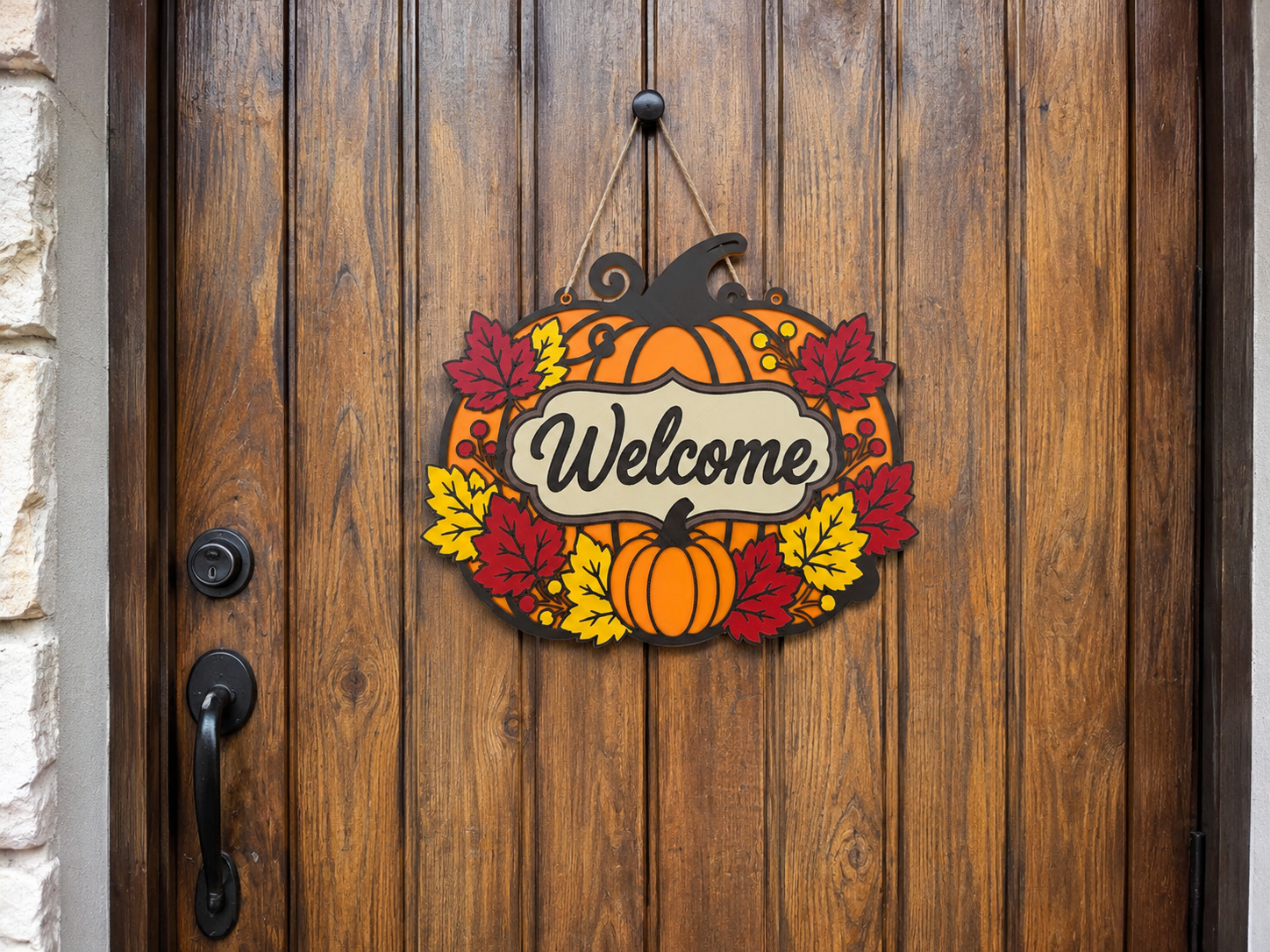 Halloween decorazione porta