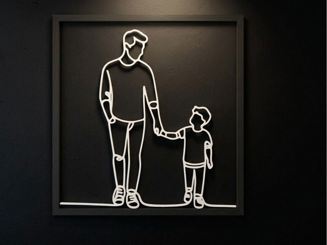 Father and son