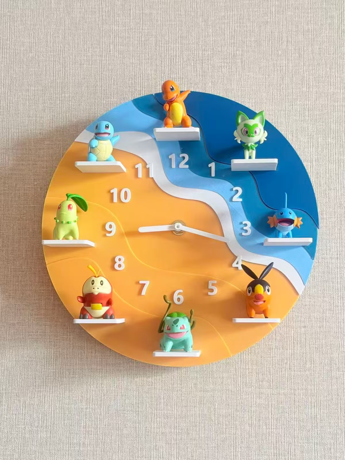 Wave clock