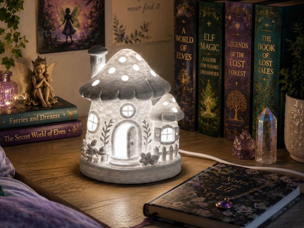 Fairy Mushroom Lamp